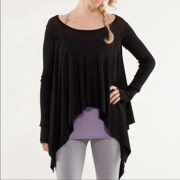 Lululemon Black Heather Enlightened Pullover Sweater - Picture 8 of 8